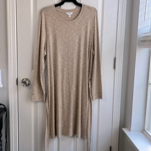 TIME TRU DRESS BEIGE XL - Picture 4 of 7